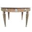 A 20th French Louis XVI Style  Gilt Metal And Porcelain Table With Ceramic Roundels
