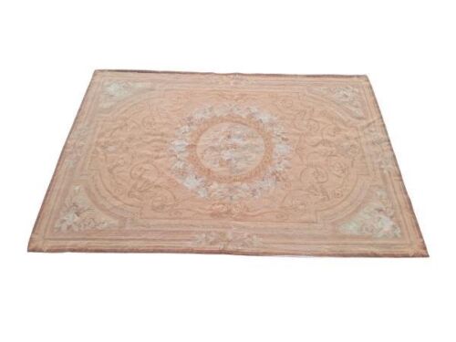 A 20th Century French Hand- Made Aubusson Carpet / Tapestry
