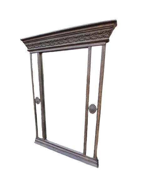 A 20TH Century French Style Giltwood Bevelled Mirror