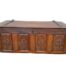 An Antique 18th Century Rare Carved Oak Kist With Original Forged Iron Hinges
