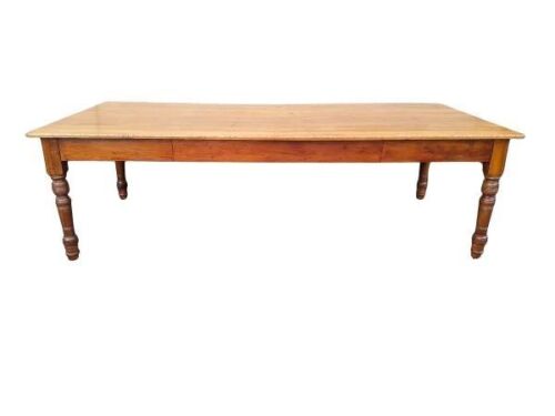 An Antique 19th Century Yellowwood and Stinkwood Farm Table