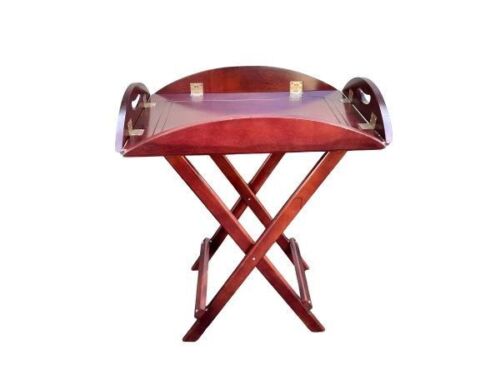 A 20th Century Mahogany Butlers Tray With Brass and Handles