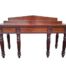 An Antique William IV Carved Mahogany Server  With Three Drawers