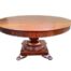 A 19th Century Mahogany Breakfast / Entrance Table On Paw Feet