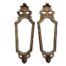 A 20th Century French Style Pair Of Ornately Carved Mirrors