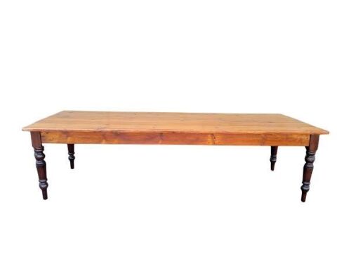 An Antique Blackwood And Oregon Pine Table