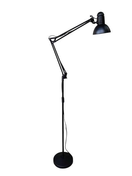 A Floor Black Adjustable Floor Lamp