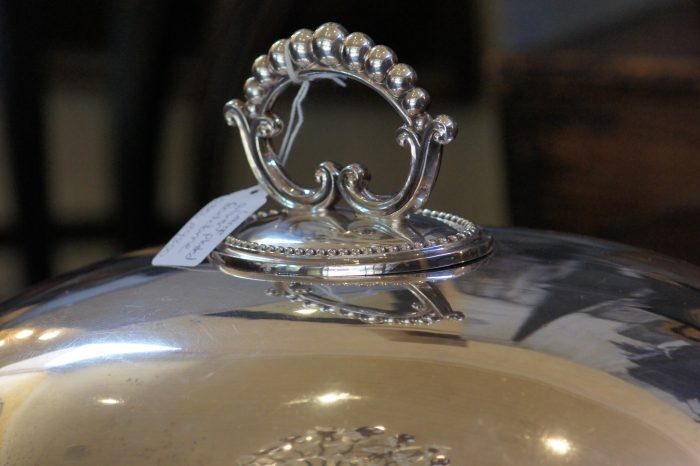 Rare silver plated food dome - Image 3