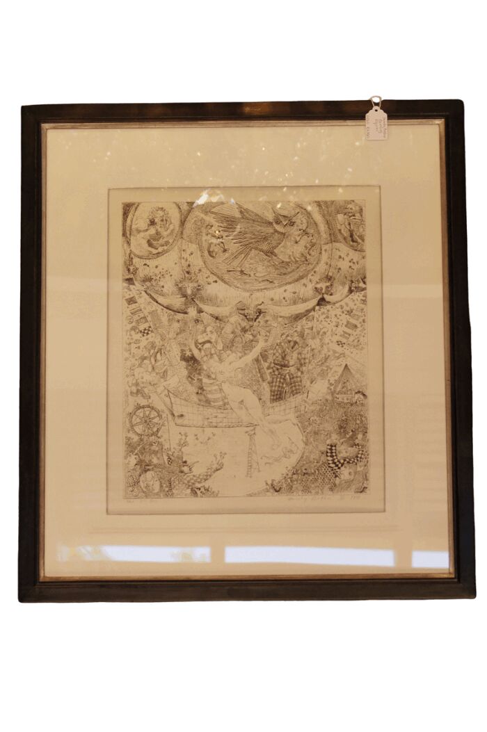 Hardy Botha Etching Figurines