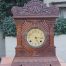 New Haven Antique Oak Clock Early 1900