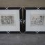 Pair Framed Cherub Prints