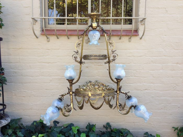 Brass Chandelier - Image 2