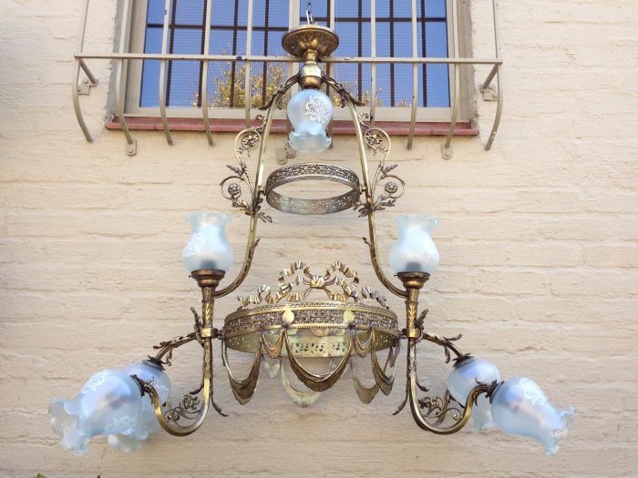 Brass Chandelier - Image 3