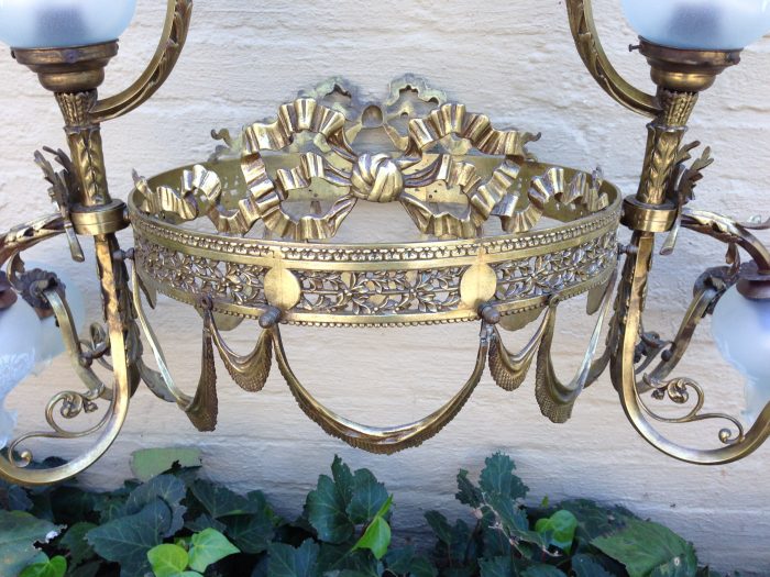 Brass Chandelier - Image 6