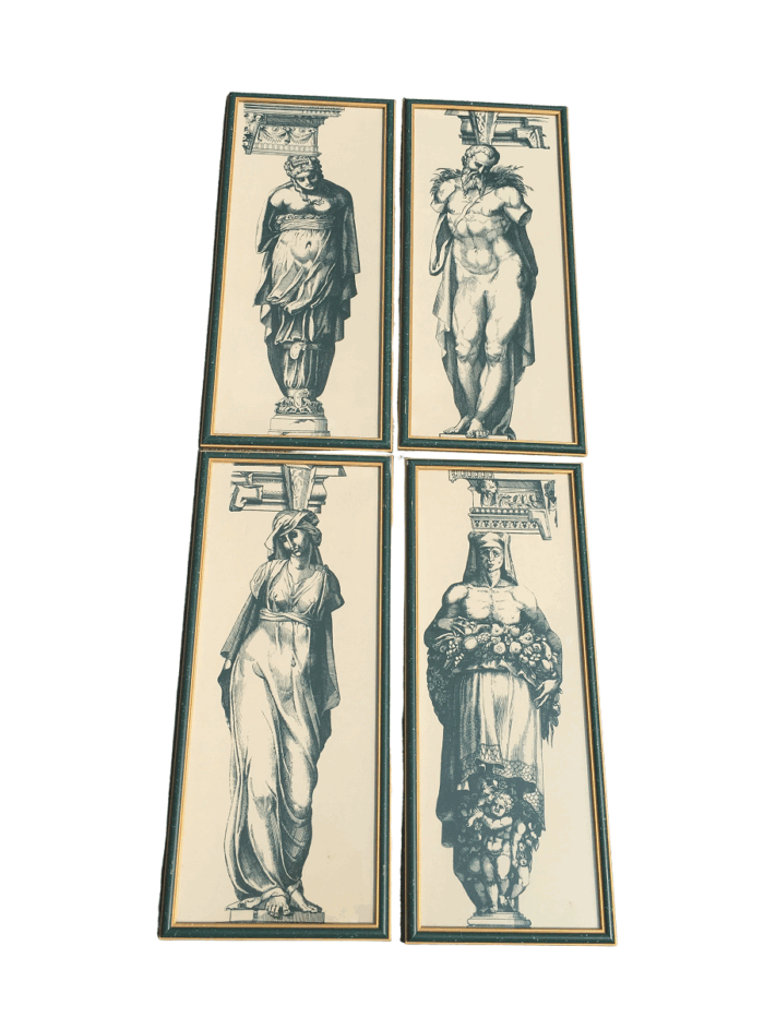 A 20TH Century Set of Four Ancient Roman Prints - ND