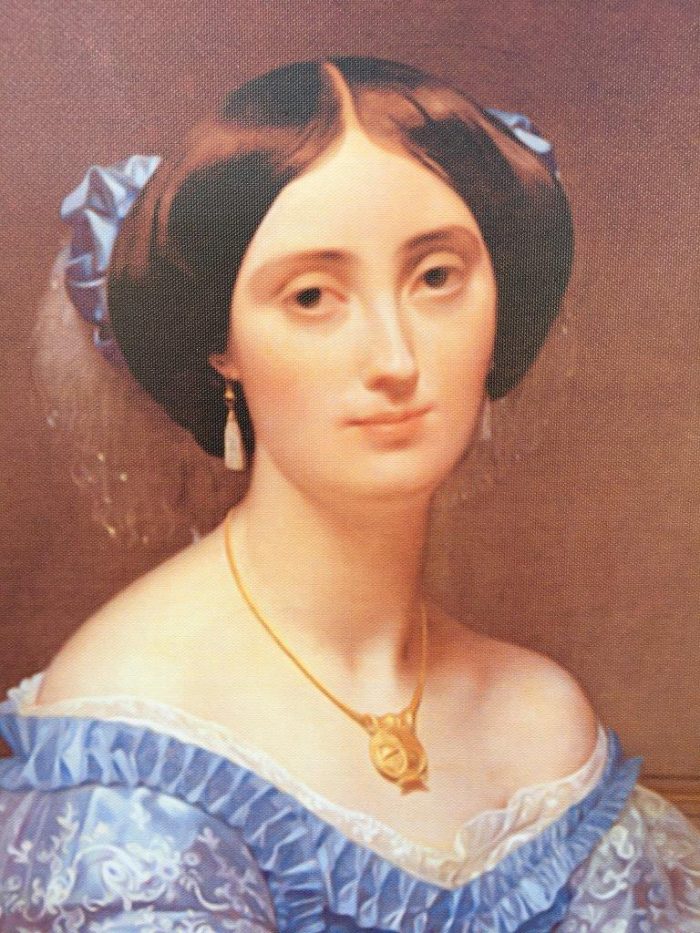 Canvas - Lady in the Blue Dress - Image 5