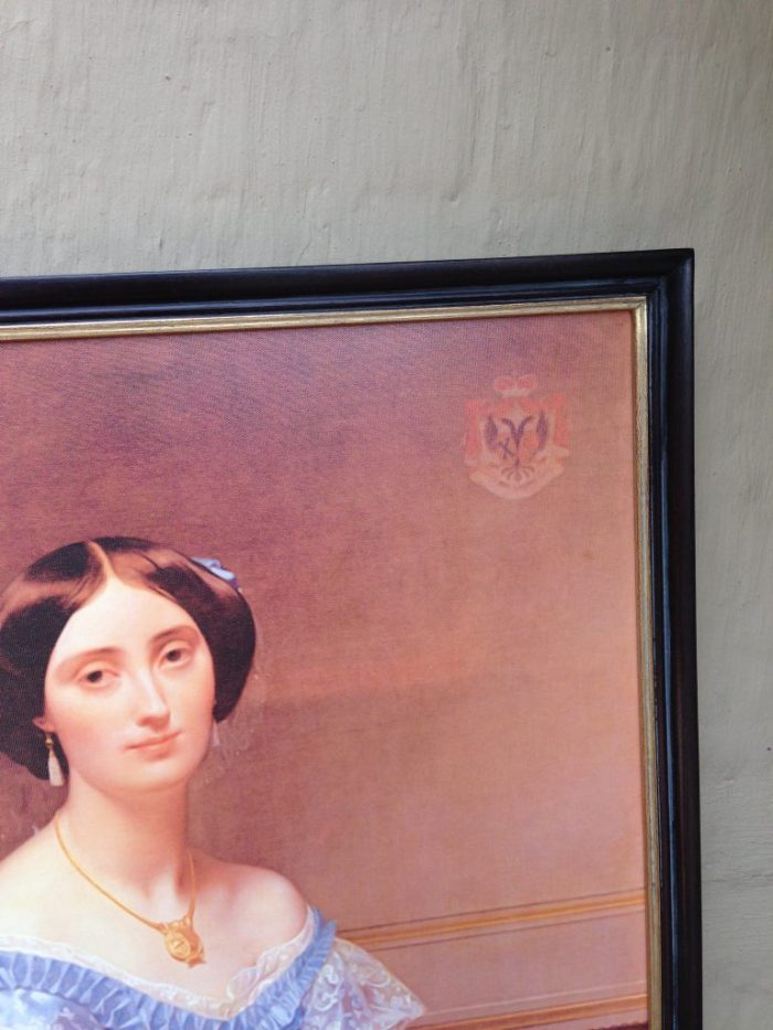 Canvas - Lady in the Blue Dress - Image 3
