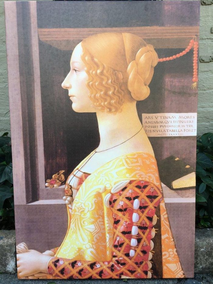 Canvas - Lady with Ringlets - Image 4