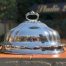 Antique Shefflied Plate Food Dome