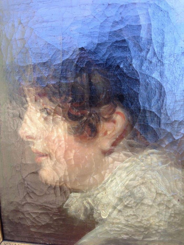 OIL ON CANVAS