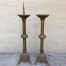 A set of 2 Antique Alter Candle Prickets