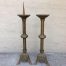 A set of 2 Antique Alter Candle Prickets