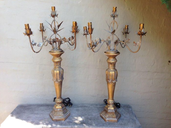 A Large Pair of Candelabras - Image 2