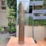 Large Brass Shell Casing - 1979 -- (SADF) In Perspex Display Box (Inscription:  RW242 - 105mm And TZ 14 / 78)