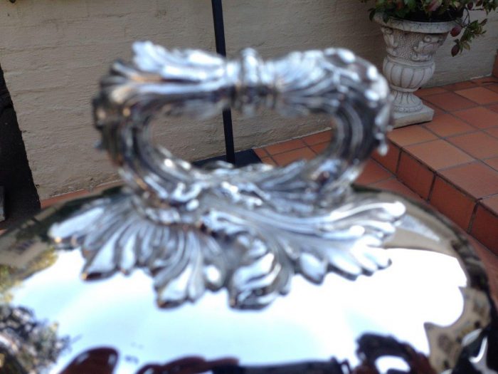 Silver Plated Food Dome - Image 4