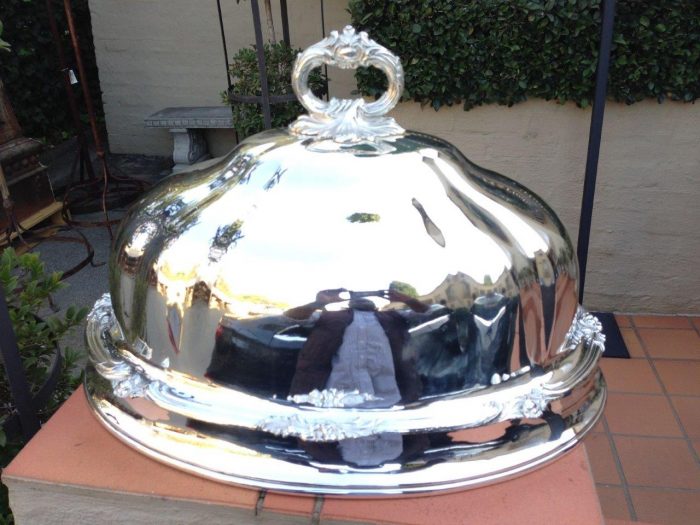 Silver Plated Food Domes