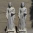 Pair of Statues of Queen Victoria. Quality 30 Year Copy of Circa 1900 Original