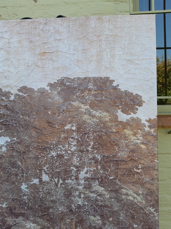 A Large Wall Painting Depicting Ladies In A Scenic Garden - Image 3