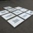 Set Of 10 Framed Architectural Prints
