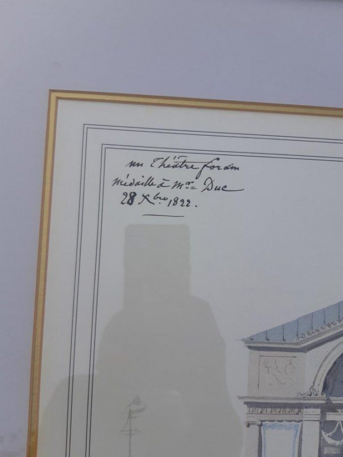 A Set Of Three (3) Neoclassical Architectural Studies ( Photolithograph) - Image 11