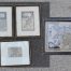 A Set Of Four (4)  Antique Maps Of Wales