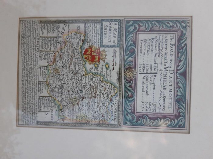A Set Of Four (4)  Antique Maps Of Wales, Hand Coloured Engraving - Image 5