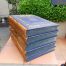 Set Of Five (5) Highly Decorative Very Large And Heavy Antique Grande Geographie Bong Books Circa 1912