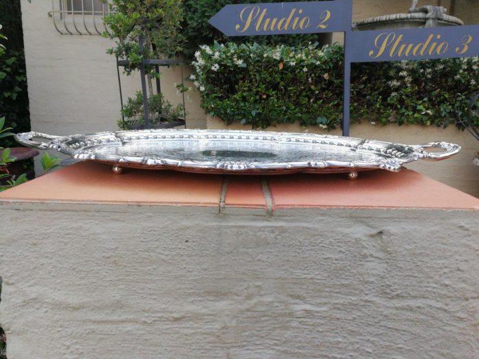 Silverplate Twin Handle Tray - Image 4