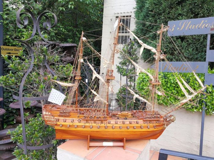 A French Ship Model Of 'Superbe 1784' - Image 5