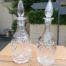 A Pair Of Cut Glass Decanters