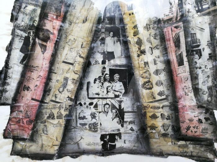 The Wedding Collage With Ink By Lyndi Sales Signed - Image 6
