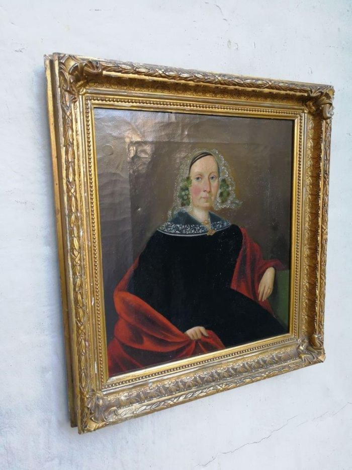 A 20th Century Continental School Oil on Canvas ND - Image 2
