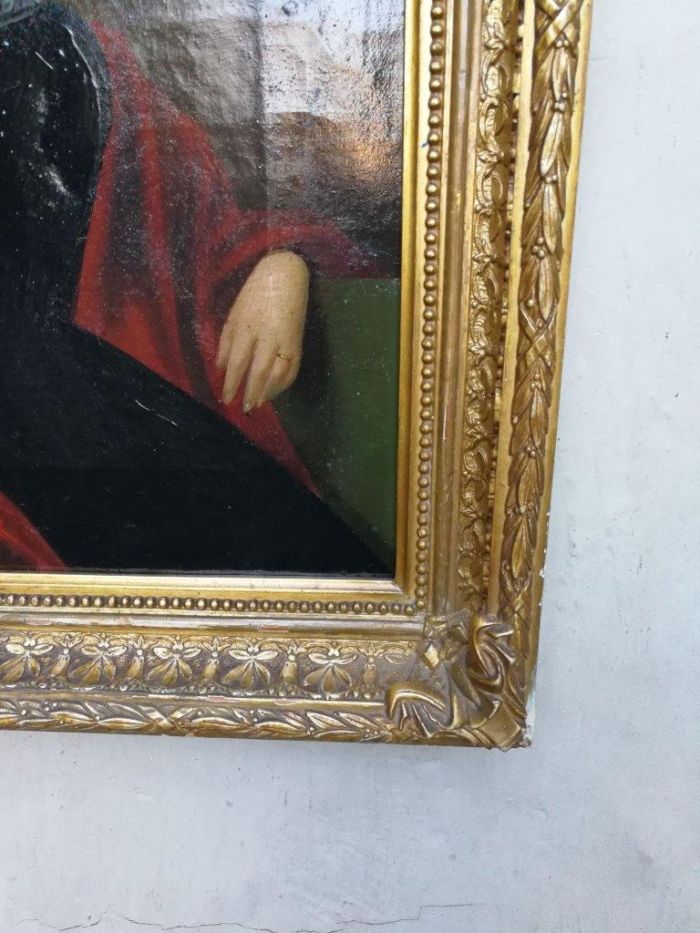 A 20th Century Continental School Oil on Canvas ND - Image 5