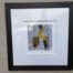 An Untitled Abstract Composition Hand Coloured Engraving Signed Hannes Harrs