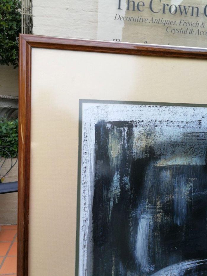 A Set of Two Acrylic on Paper Diptych, Storm - Image 8