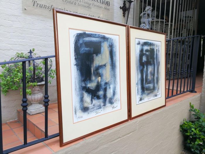 A Diptych Intitled Storm, Dated 1977 ND - Image 3