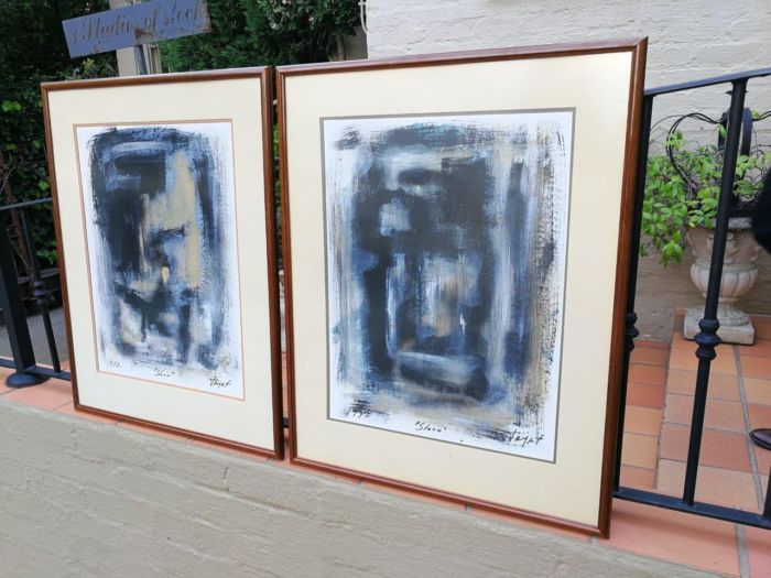 A Diptych Intitled Storm, Dated 1977 ND - Image 4