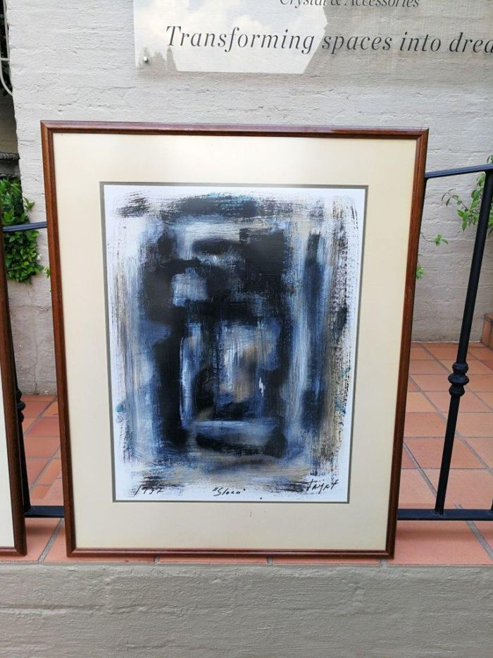 A Diptych Intitled Storm, Dated 1977 ND - Image 5