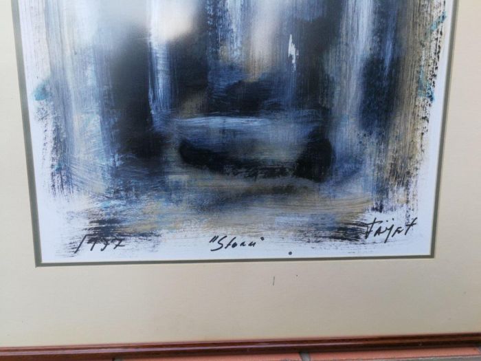 A Diptych Intitled Storm, Dated 1977 ND - Image 7