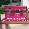 A Twelve Place Setting of EPNS A1 Sheffield England Cutlery in Canteen